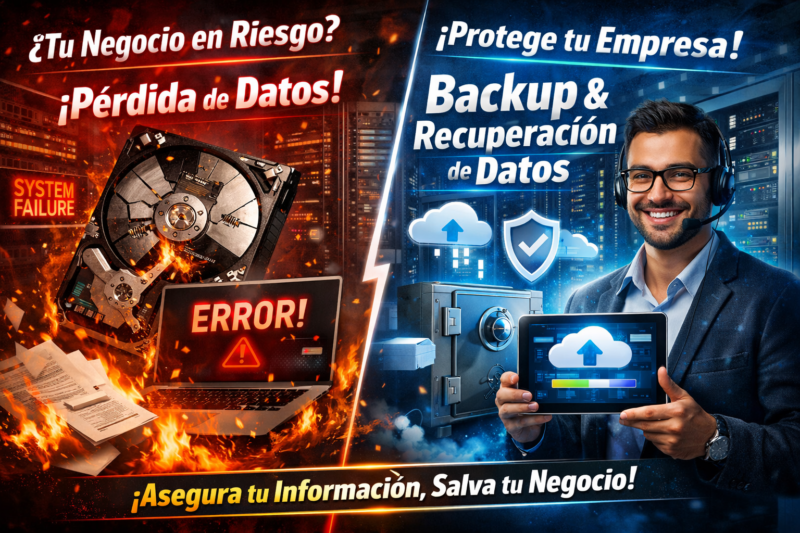 Cómo la Copia de Seguridad y Recuperación de Datos Puede Salvar tu Empresa