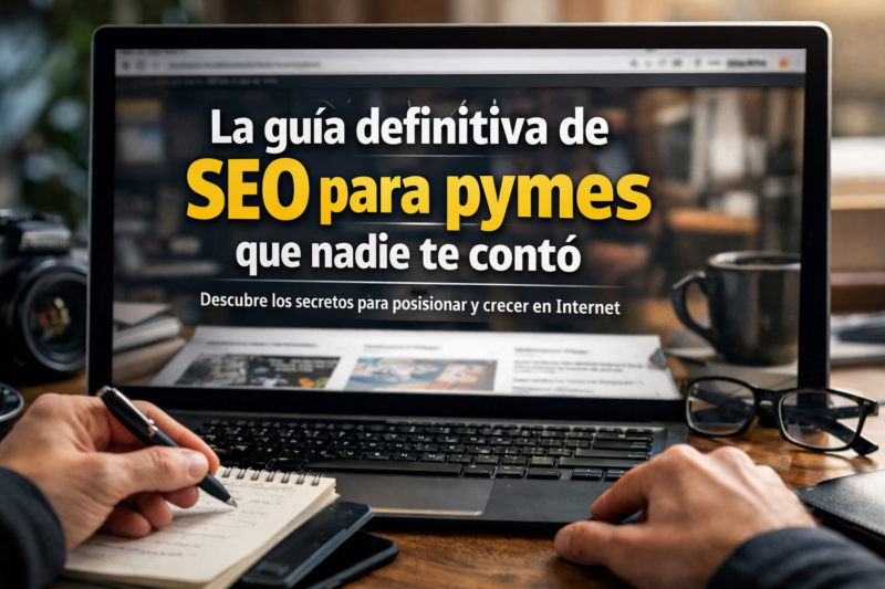 ¡Si tienes una pyme, probablemente ya te han dicho que el SEO es importante. Lo que casi nadie te ha contado es qué tipo de SEO funciona EH¡¡