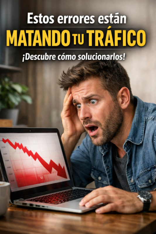❌ Errores que matan tu tráfico (y cómo arreglarlos hoy) Meta title (SEO)
