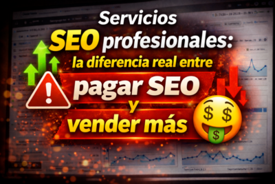 Servicios SEO profesionales: la diferencia real entre pagar SEO y vender más