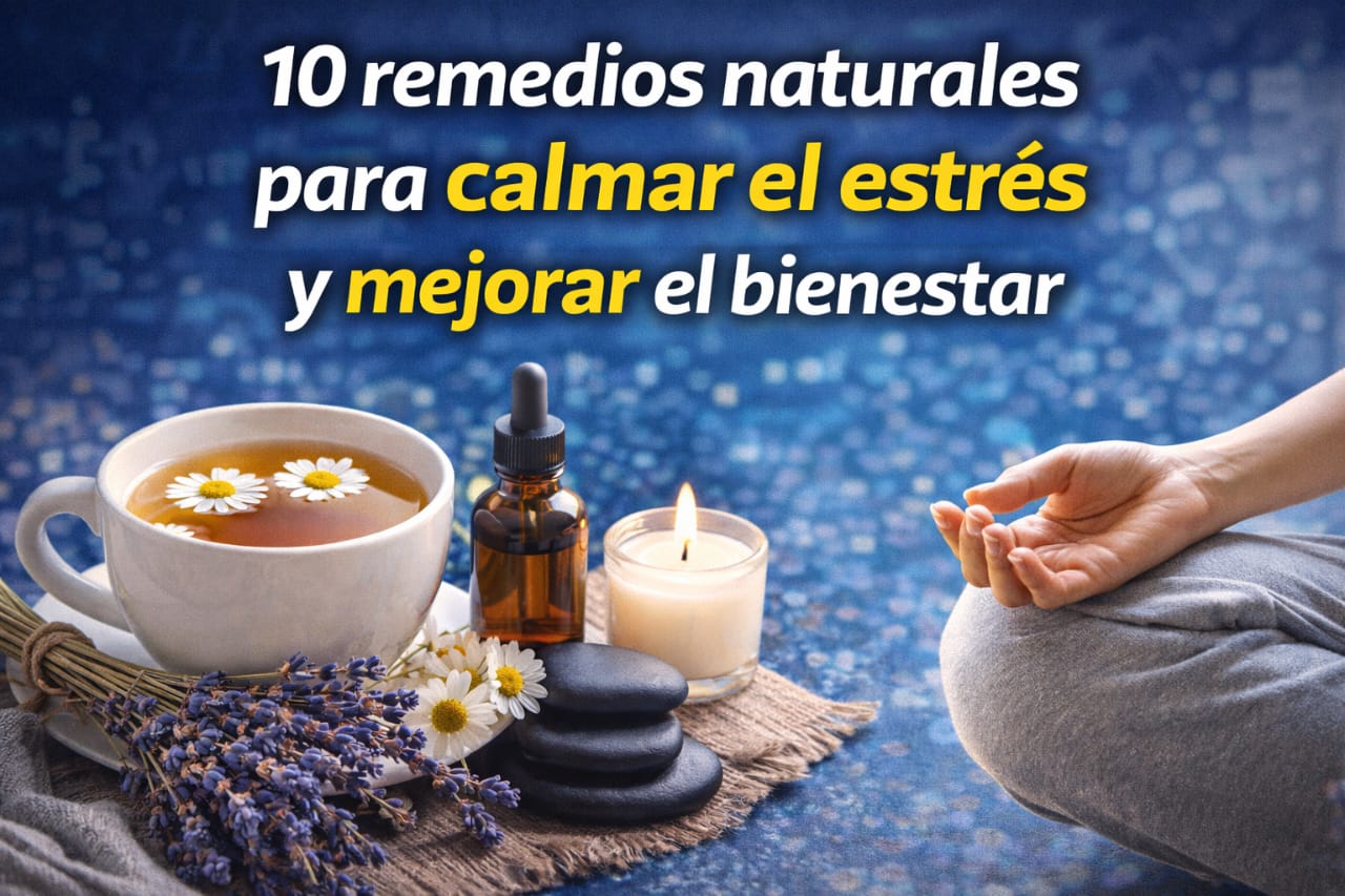 10 remedios naturales para calmar el estr&eacute;s y mejorar el bienestar
