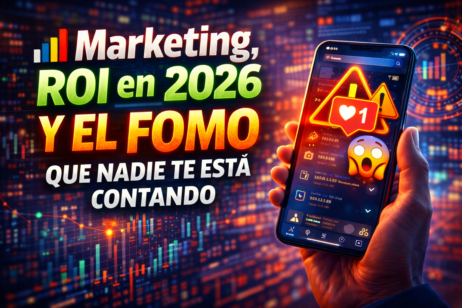 ¡📊 Marketing, ROI en 2026 y el FOMO que nadie te está contando. ¡El marketing digital en 2026 (está entrando en una nueva era donde medirlo.)