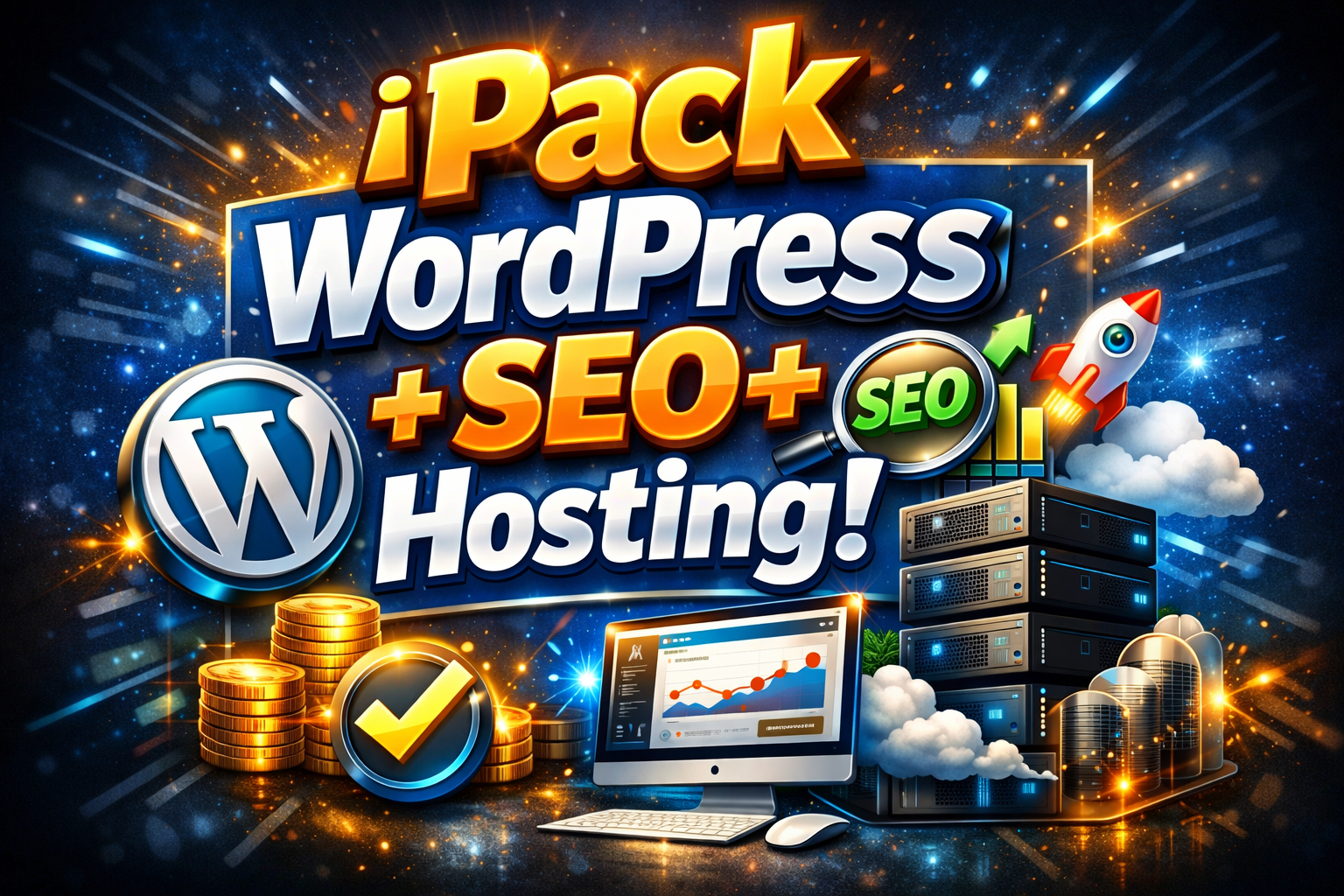 Pack WordPress + SEO + Hosting: la forma m&aacute;s simple de tener una web